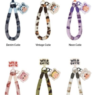 Popmart CRYBABY Wild But Cutie Phone Charm