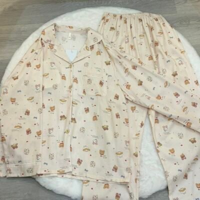 Pumpkin Bear Lounge Set - 南瓜小熊居家服