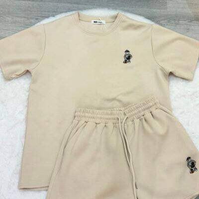 Teddy Embroidered Set - 刺绣小熊套装