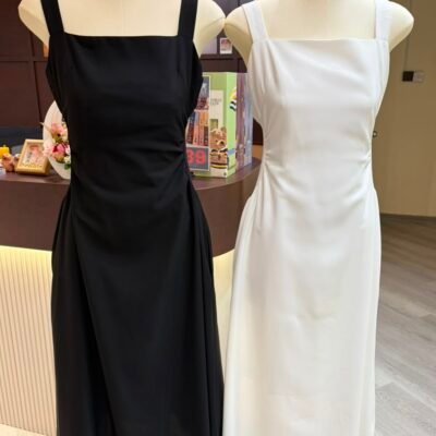 Cinched Waist Dress - 瘦腰连衣裙