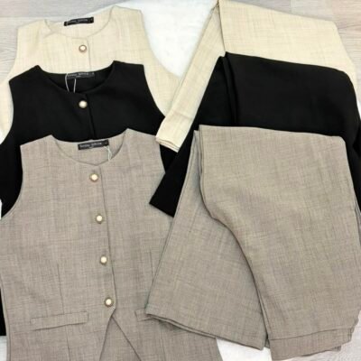 French Vest Luxury Set - 法式马甲轻奢套装