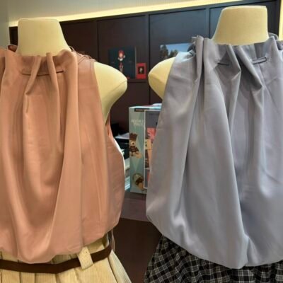 Bubble Hem Top - 花苞上衣