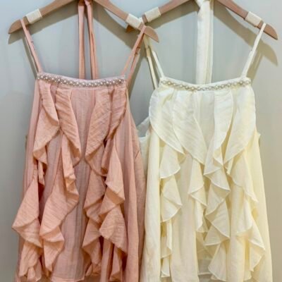 Cloud Layered Ruffle Top - 云朵层叠上衣